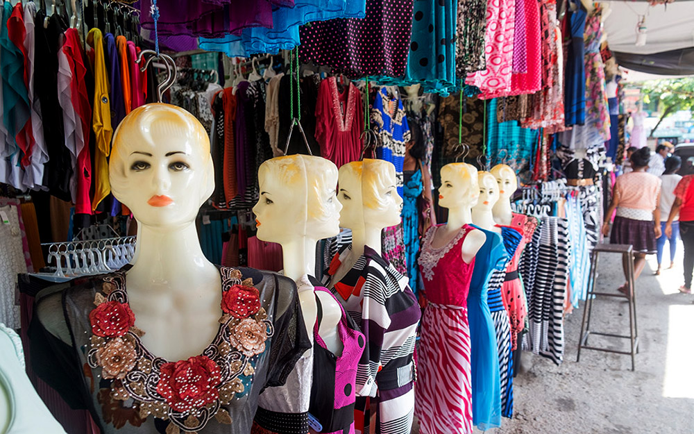 The souk in the centre of Negombo