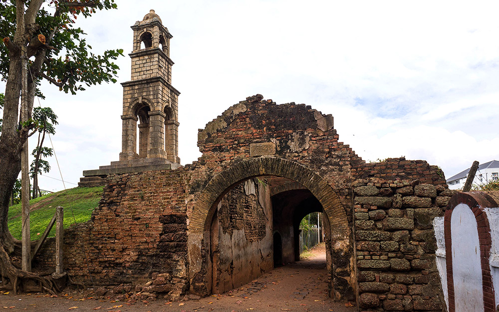 Negombo Fort now just a relic of former colonial power struggles