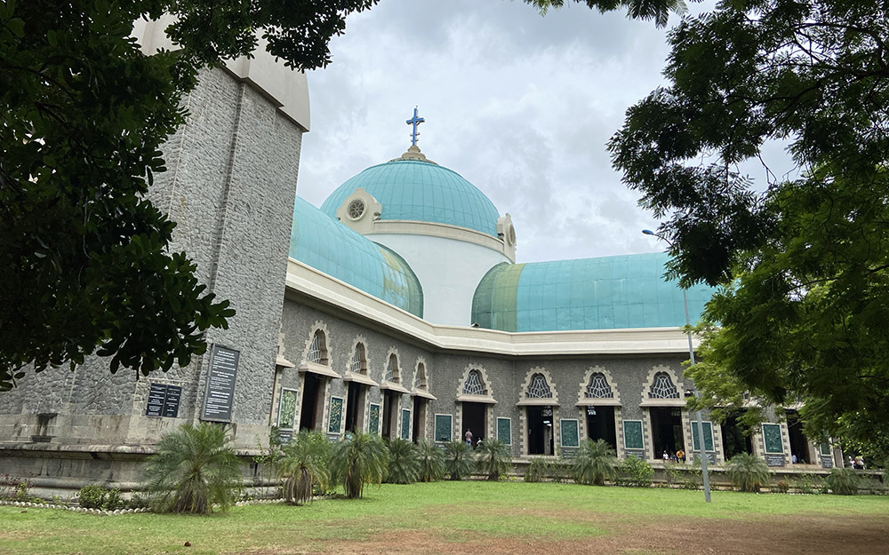 Stunning National Basilica is just a short drive from Negombo